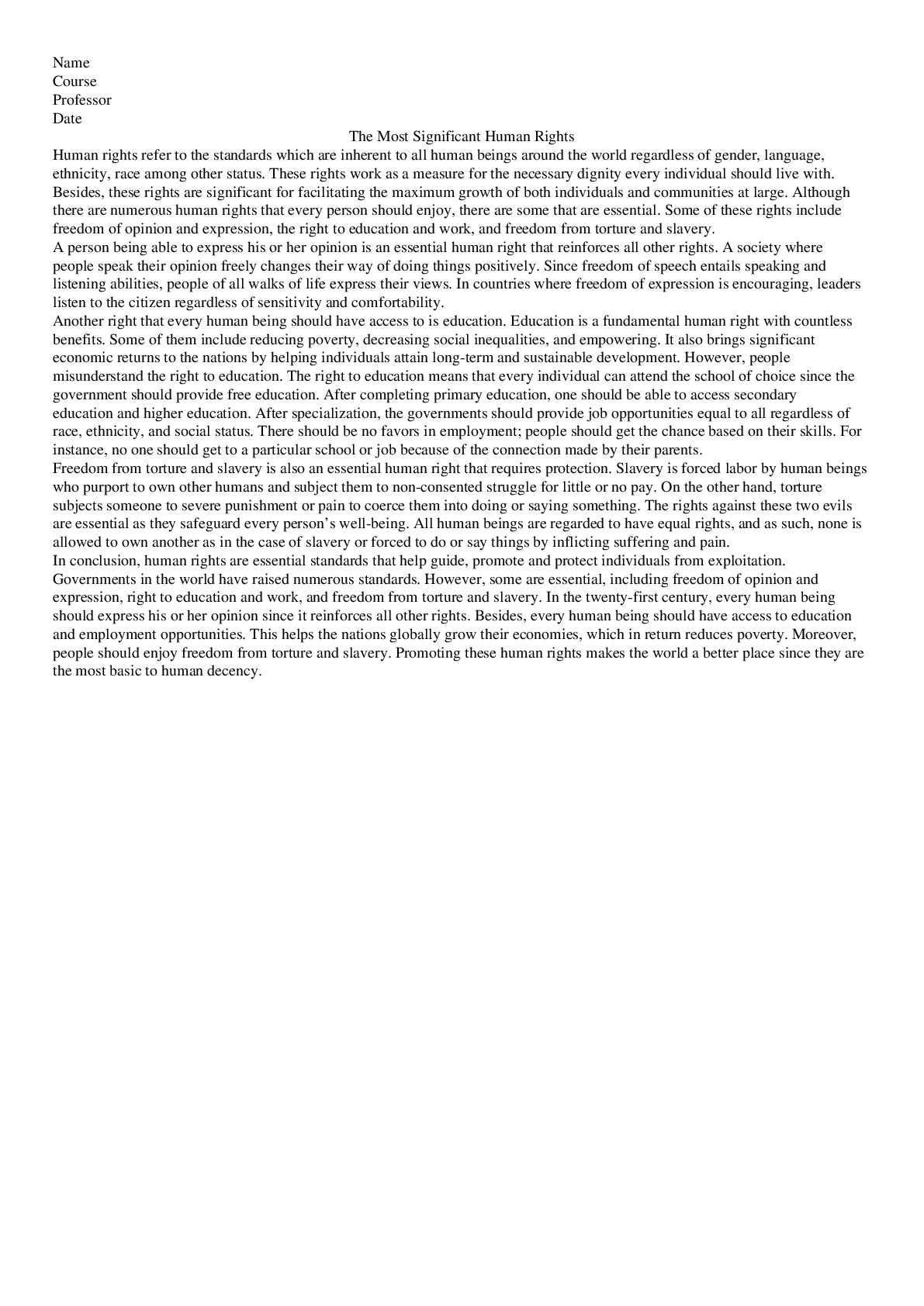 Preview image for Human Rights